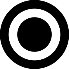 Circular Dart Board Icon Svg Vector, Free Vectors File